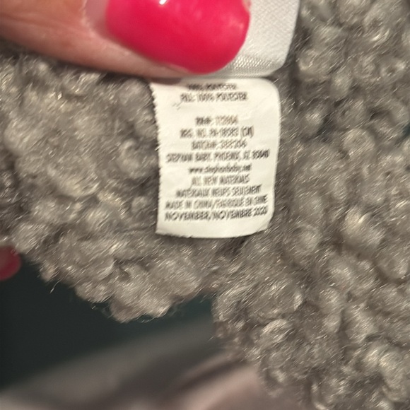 Woolly Bunnie Post Rattle gray STEPHAN BABY - Picture 5 of 8